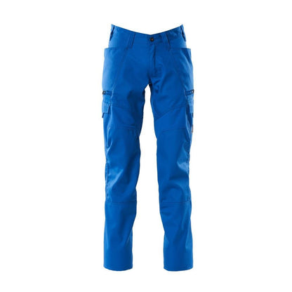 Hose, Schenkeltaschen, Stretch-Einsätze Hose, azurblau