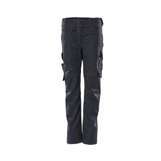 Pantalon, femme, perle, pantalon uni