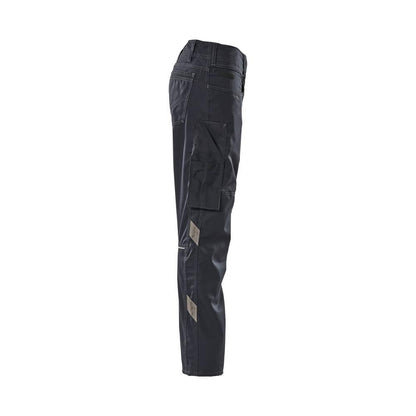 Pantalon, femme, perle, pantalon uni