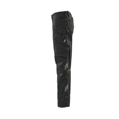 Pantalon, femme, perle, pantalon uni