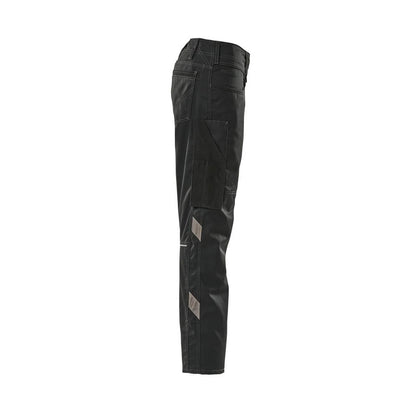 Pantalon, femme, perle, pantalon uni