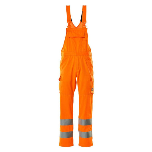 Salopette, salopette unie, orange haute visibilité