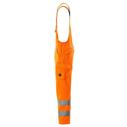 Salopette, salopette unie, orange haute visibilité