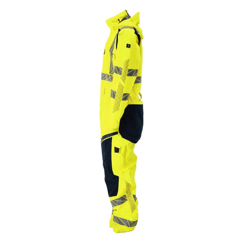 Winteroverall CLIMASCOT®, leicht Winterkombination, hi-vis gelb/schwarzblau