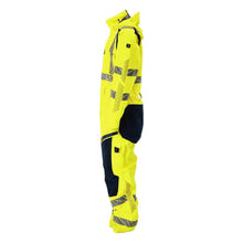 Winteroverall CLIMASCOT®, leicht Winterkombination, hi-vis gelb/schwarzblau