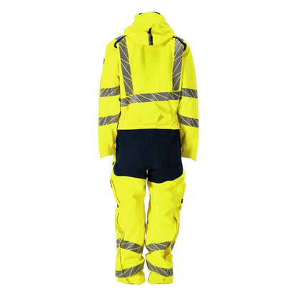 Winteroverall CLIMASCOT®, leicht Winterkombination, hi-vis gelb/schwarzblau