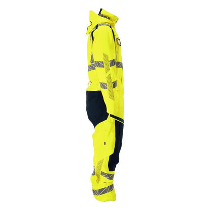 Winteroverall CLIMASCOT®, leicht Winterkombination, hi-vis gelb/schwarzblau