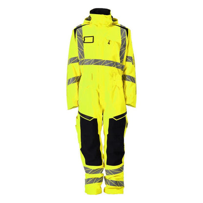 Combinaison d'hiver CLIMASCOT®, combinaison hiver légère, jaune/noir haute visibilité