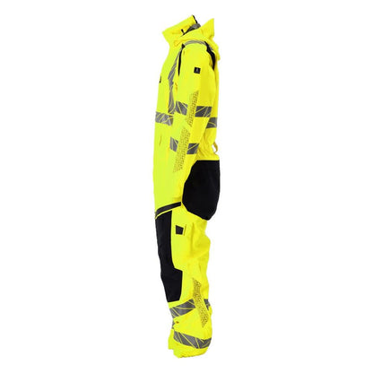 Combinaison d'hiver CLIMASCOT®, combinaison hiver légère, jaune/noir haute visibilité
