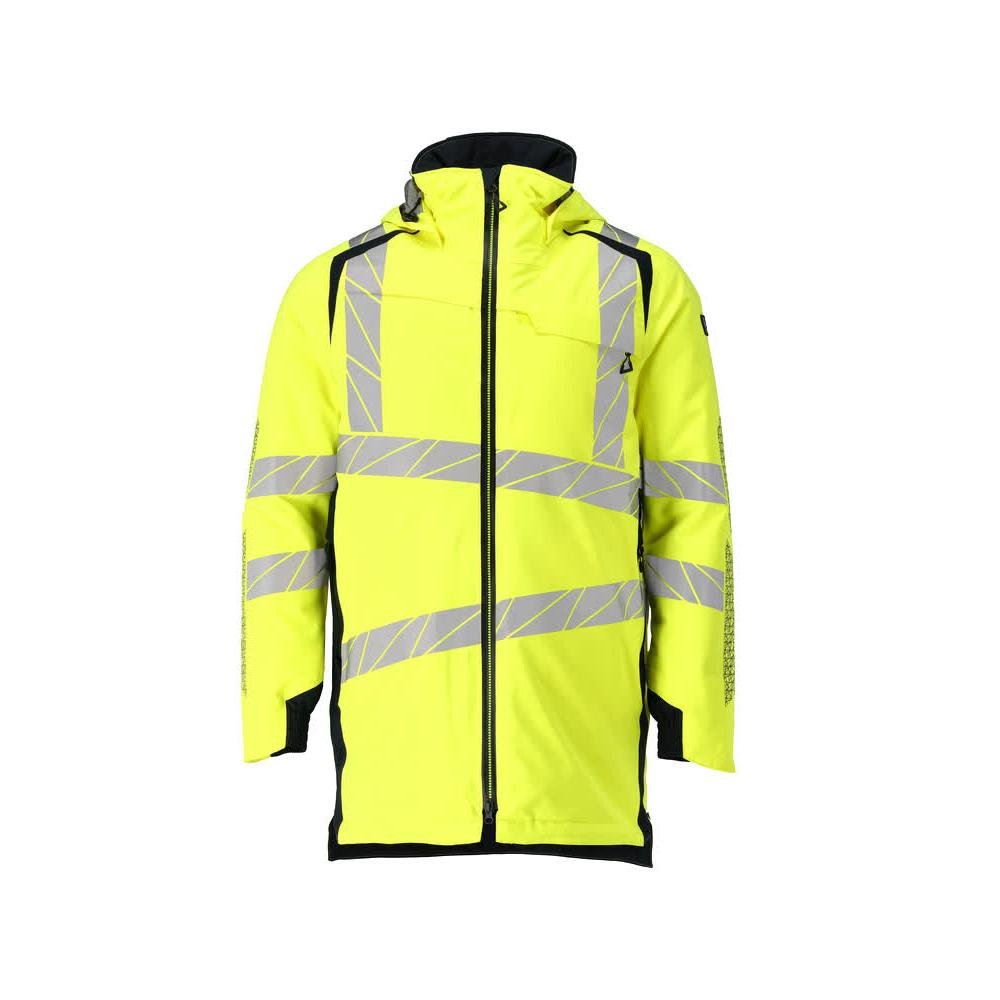 Parka CLIMASCOT®-Futter,geringes Gewicht Parka, hi-vis gelb/schwarzblau