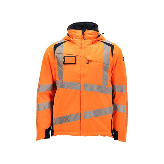 Veste d'hiver CLIMASCOT®, veste d'hiver légère, haute visibilité orange/noir-bleu