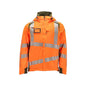 Veste d'hiver CLIMASCOT®, veste d'hiver légère, orange haute visibilité/vert mousse