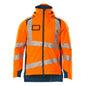 Veste d'hiver CLIMASCOT®, veste d'hiver légère, orange haute visibilité/pétrole foncé