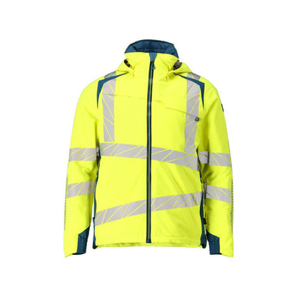 Veste d'hiver CLIMASCOT®, veste d'hiver légère, jaune haute visibilité/pétrole foncé