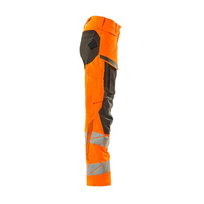 Hose, Damen,DIAMOND, Knietaschen,Stretch Hose