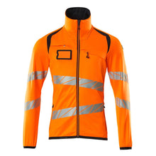 Pull polaire avec veste micropolaire zippée