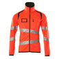Pull polaire avec veste micropolaire zippée