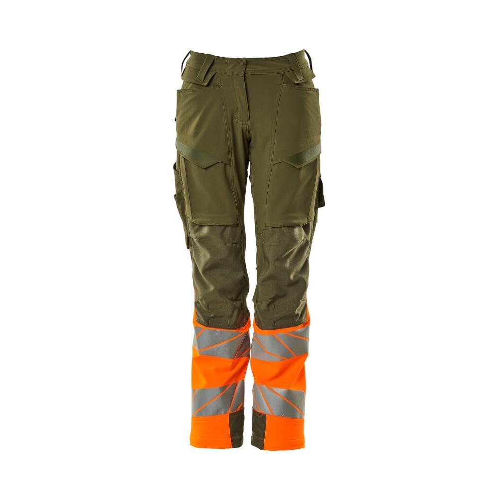 Pantalons, femmes, DIAMOND, poches genoux, pantalons stretch