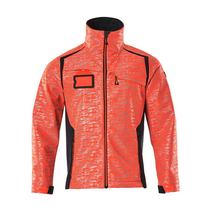 Soft Shell Jacke mit Reflexeffekte Soft Shell Jacke