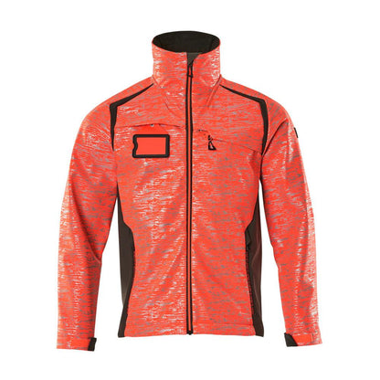 Soft Shell Jacke mit Reflexeffekte Soft Shell Jacke