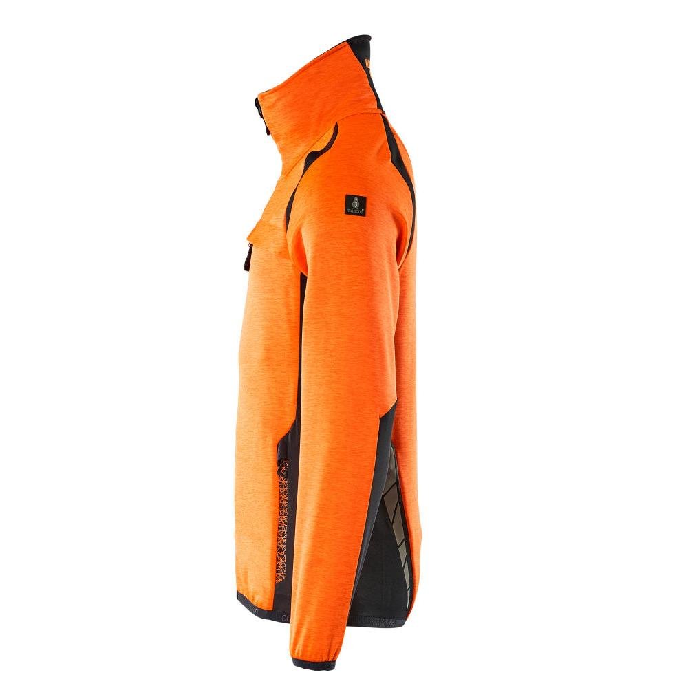 Fleecepullover mit Reißverschluss Microfleecejacke