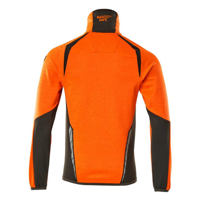 Fleecepullover mit Reißverschluss Microfleecejacke