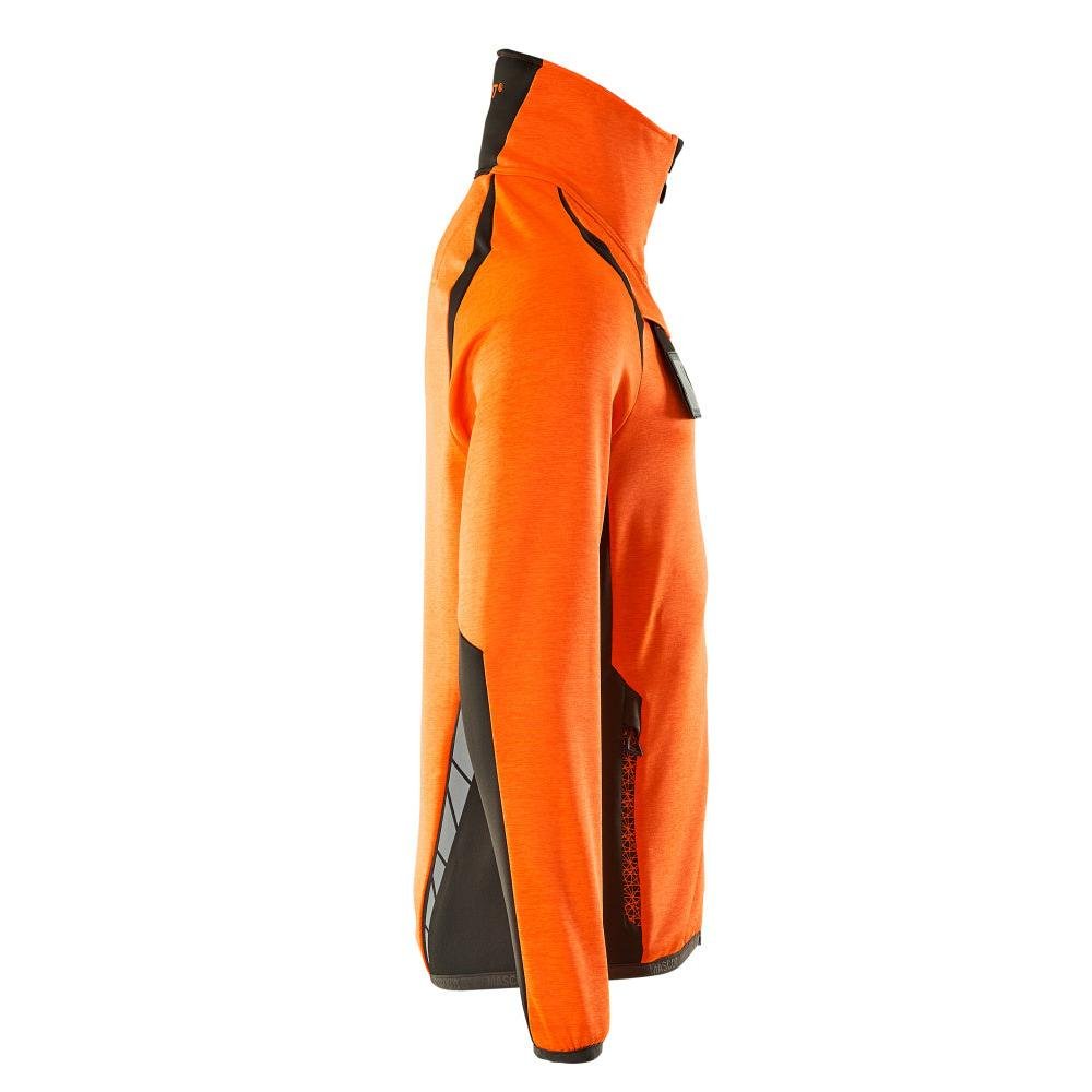 Fleecepullover mit Reißverschluss Microfleecejacke