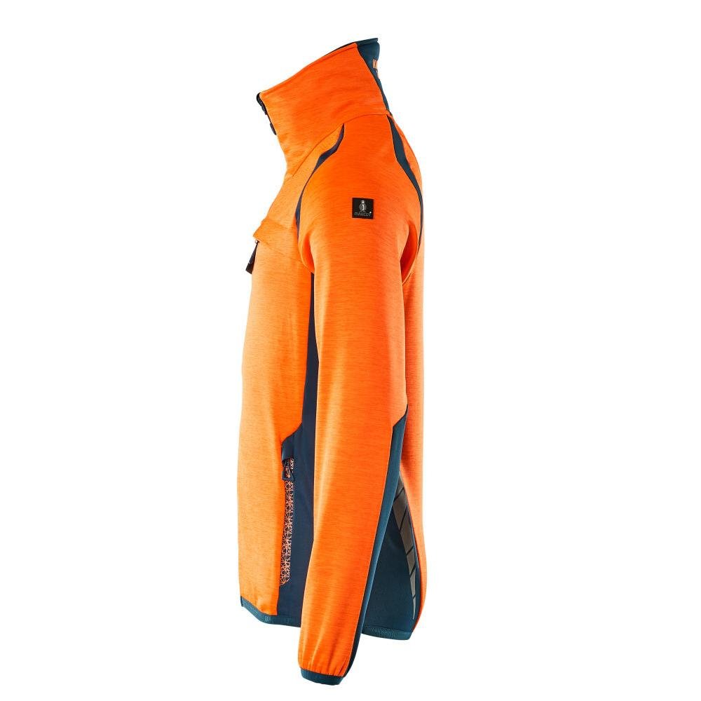 Fleecepullover mit Reißverschluss Microfleecejacke