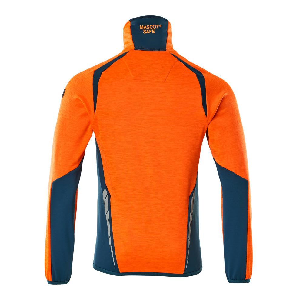 Fleecepullover mit Reißverschluss Microfleecejacke