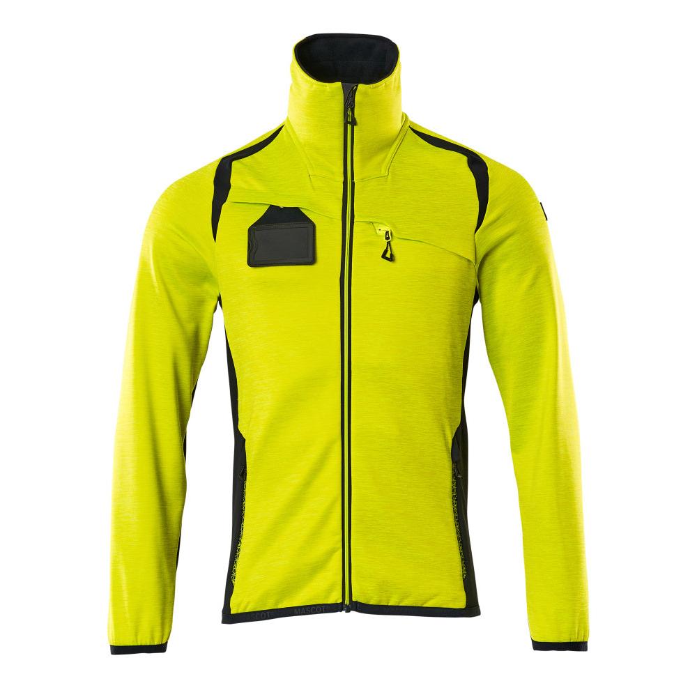 Fleecepullover mit Reißverschluss Microfleecejacke