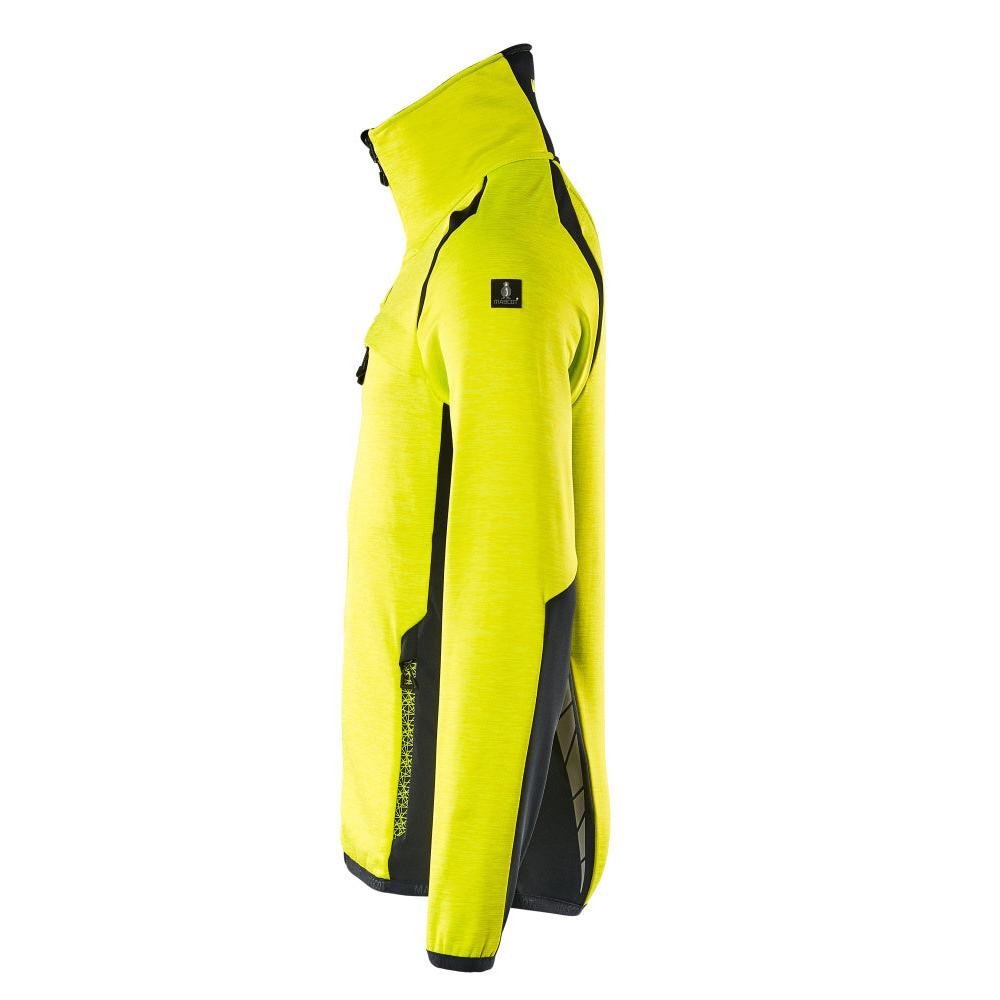 Fleecepullover mit Reißverschluss Microfleecejacke