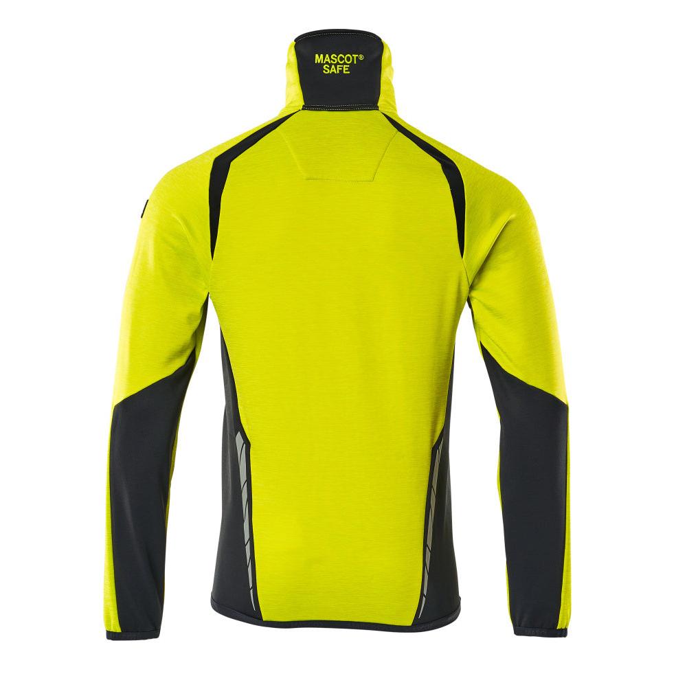 Fleecepullover mit Reißverschluss Microfleecejacke