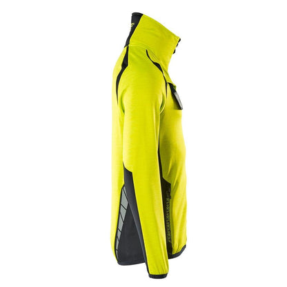 Fleecepullover mit Reißverschluss Microfleecejacke