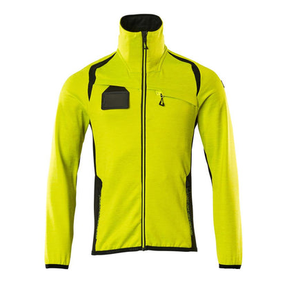 Fleecepullover mit Reißverschluss Microfleecejacke