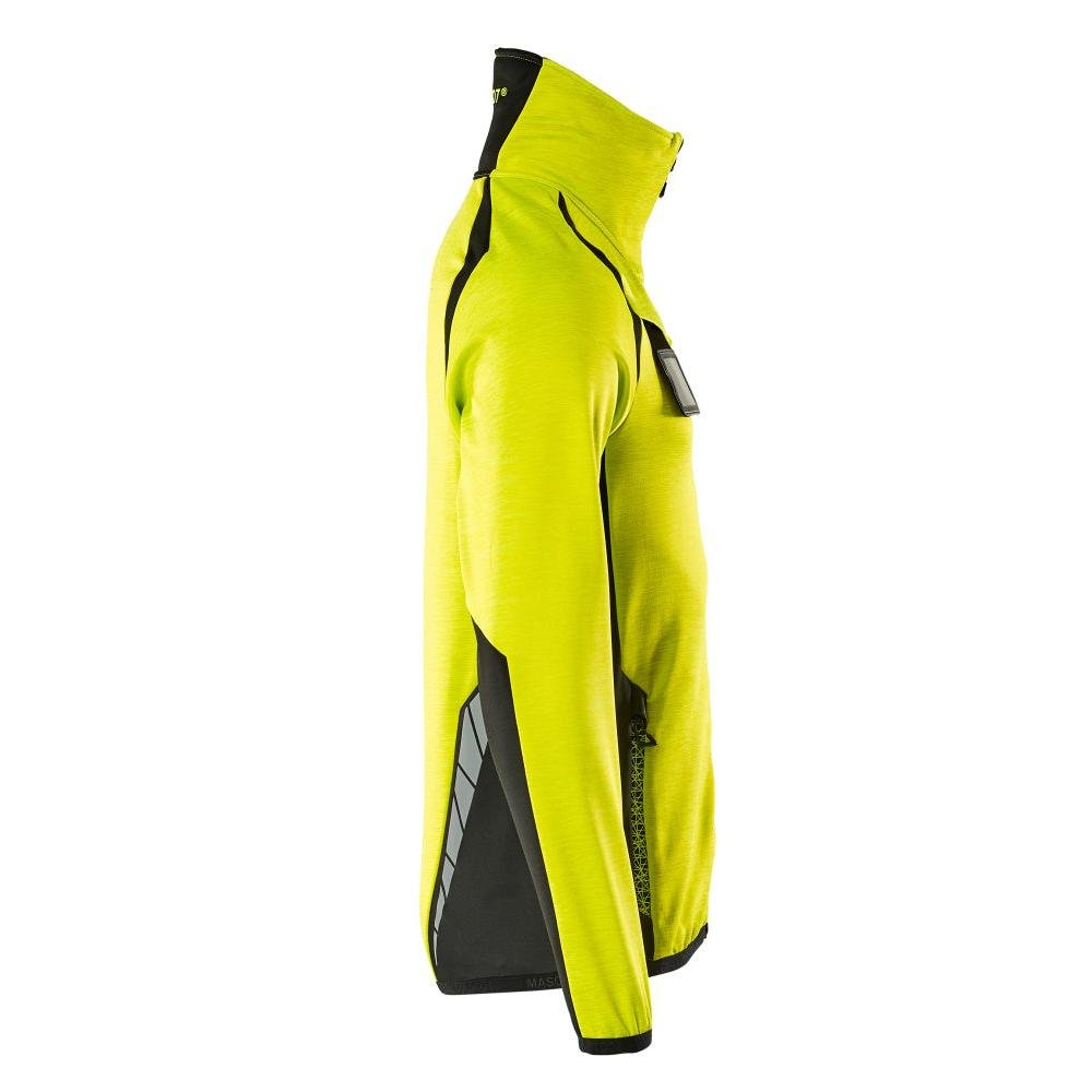 Fleecepullover mit Reißverschluss Microfleecejacke
