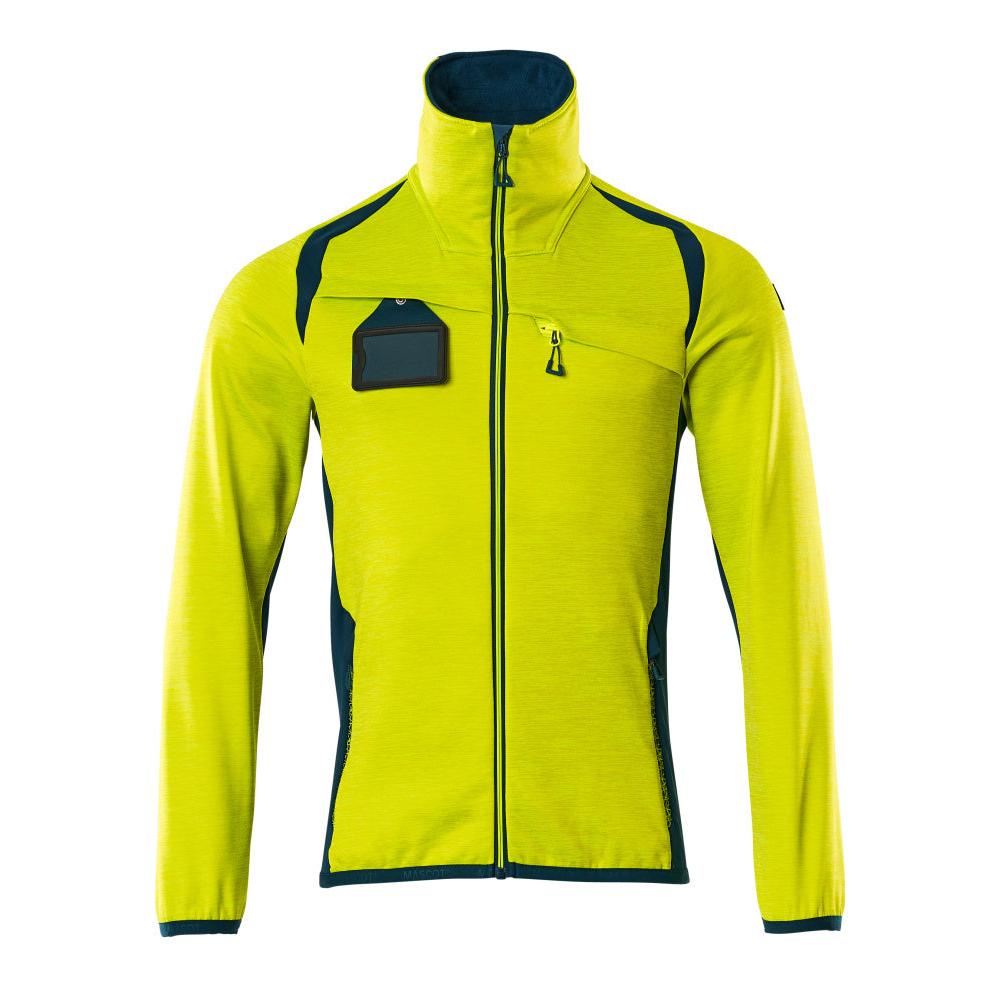 Fleecepullover mit Reißverschluss Microfleecejacke