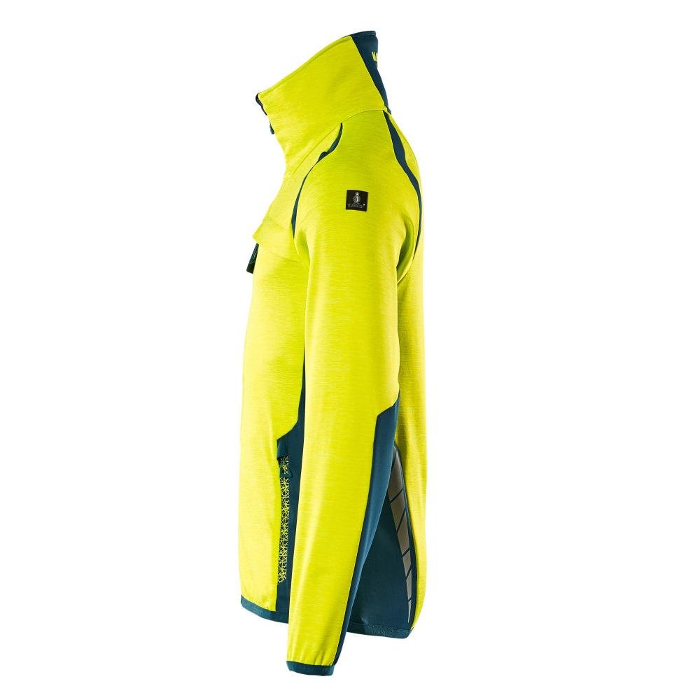 Fleecepullover mit Reißverschluss Microfleecejacke