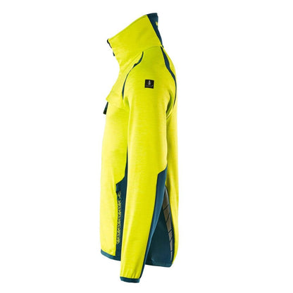 Fleecepullover mit Reißverschluss Microfleecejacke