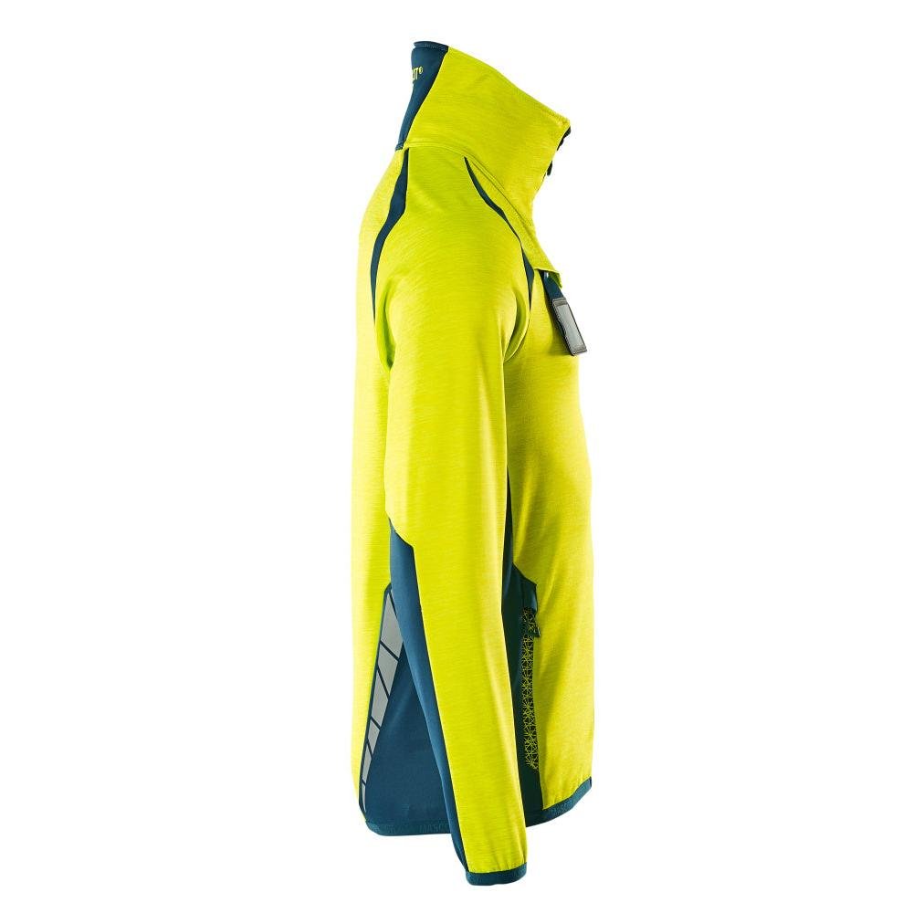 Fleecepullover mit Reißverschluss Microfleecejacke