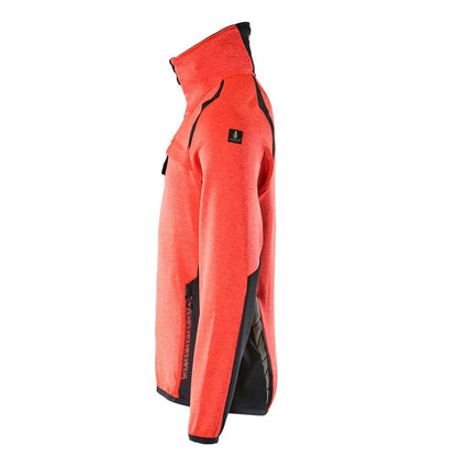 Fleecepullover mit Reißverschluss Microfleecejacke