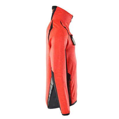 Fleecepullover mit Reißverschluss Microfleecejacke