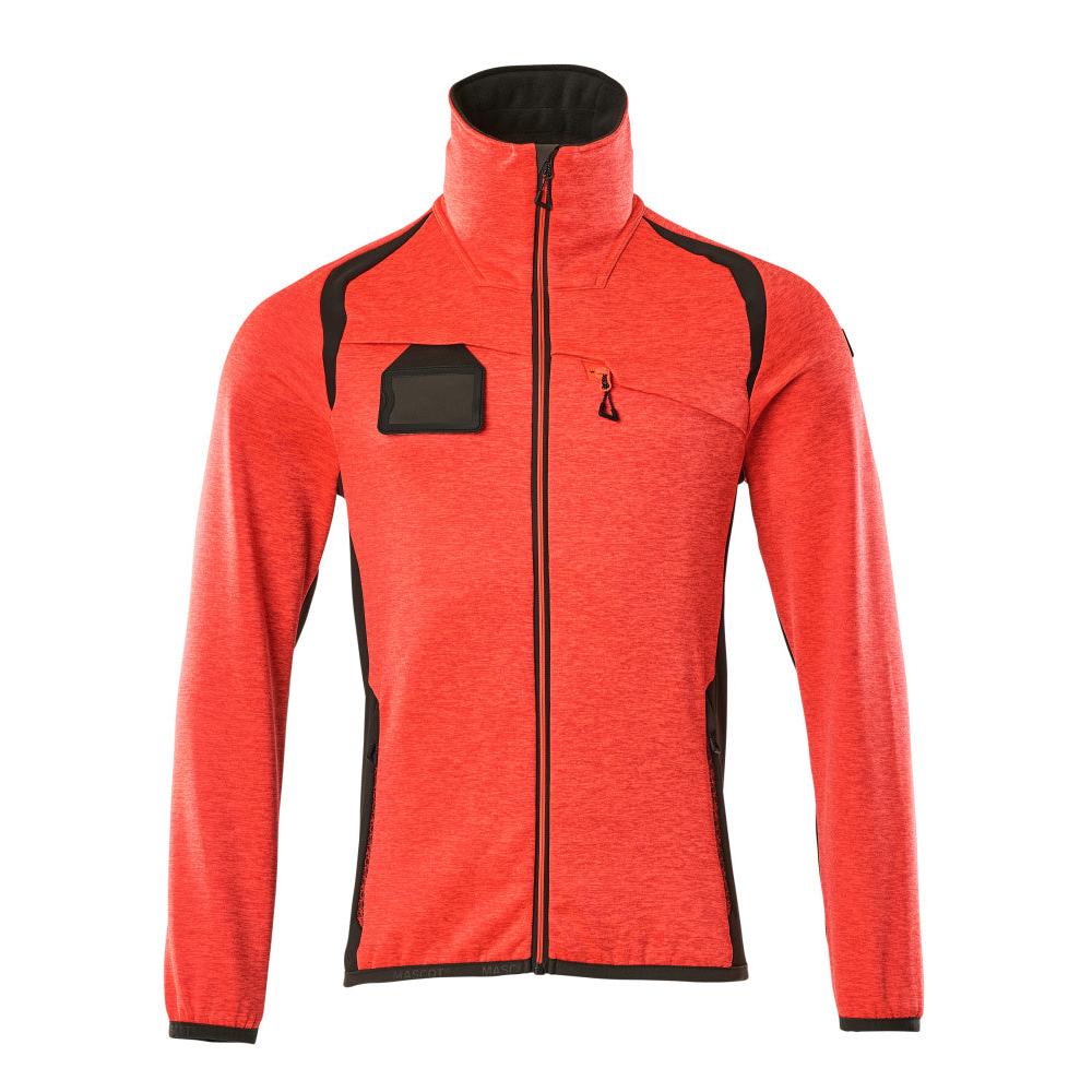 Fleecepullover mit Reißverschluss Microfleecejacke