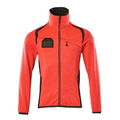Fleecepullover mit Reißverschluss Microfleecejacke