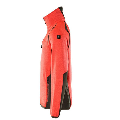 Fleecepullover mit Reißverschluss Microfleecejacke
