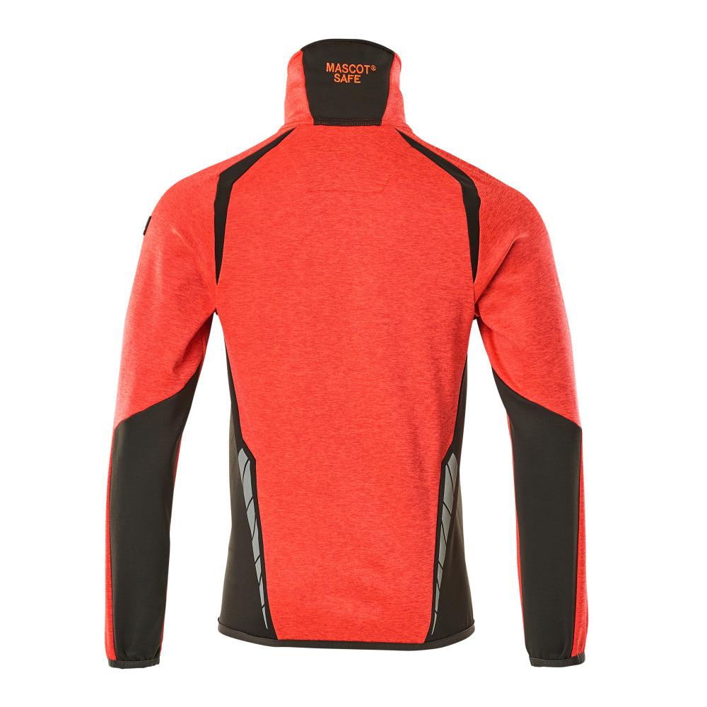 Fleecepullover mit Reißverschluss Microfleecejacke