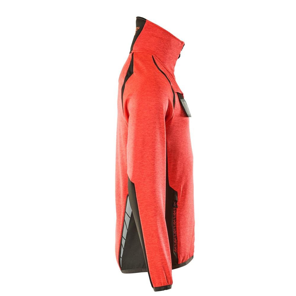 Fleecepullover mit Reißverschluss Microfleecejacke