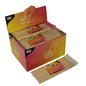 Un paquet de 100 brochettes en bois PAPSTAR (Ø 3 mm, 20 cm) de la société PAPSTAR - parfait pour les fêtes de barbecue et les barbecues, emballé dans un sac transparent avec un design "Party feeling!" coloré pour les occasions festives.
