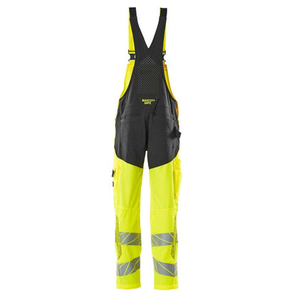 Latzhose, Knietaschen, Stretch-Einsätze Latzhose