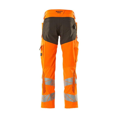 Hose mit Knietaschen, Stretch-Einsätze Hose