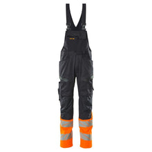 Latzhose, Knietaschen, Stretch-Einsätze Latzhose